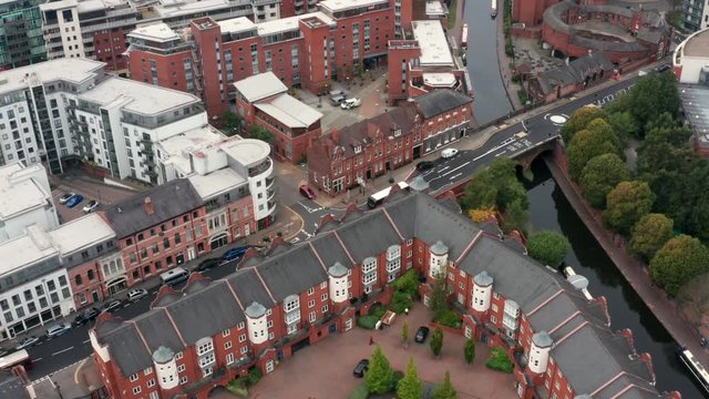 Birmingham aerial view, UK.