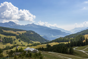 Fototapeta na wymiar Alpine landscapes