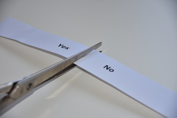 the contradiction between consent and negation