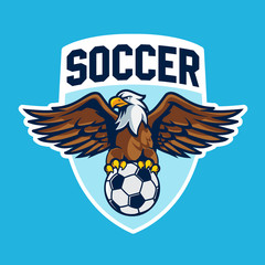 Naklejka premium eagle sport logo