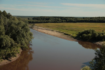 Вид с обрыва