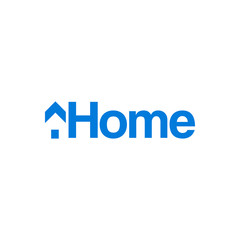 The minimalist logo of the home