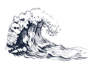 Obraz premium Sea wave