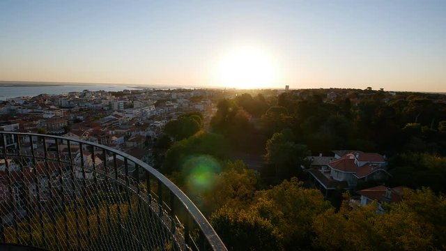 Sunrise over Arcachon