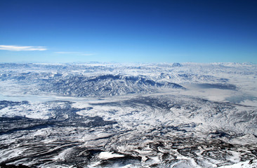 Igdir plain, from Mount Agri (Ararat). This picture was taken in the Mount Agri at 4200 meters.