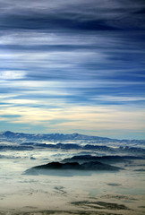 Igdir plain, from Mount Agri (Ararat). This picture was taken in the Mount Agri at 4200 meters.