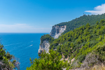 Fototapeta na wymiar view of Palmaria in Italy