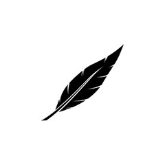 Vector icon feather