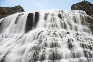 Fototapeta na wymiar Dynjandi Waterfall, Iceland