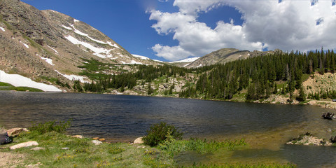 Mountain Lake panorama 2