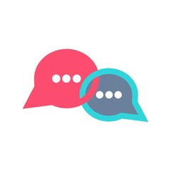 Chat sign. Social media symbol
