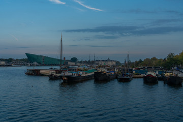 Fototapeta premium Amsterdam city, Netherlands, Travel photography