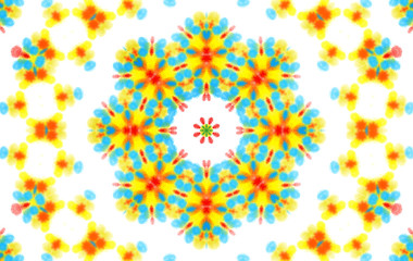 Fototapeta na wymiar Abstract colorful pattern