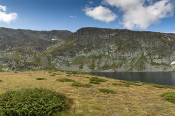 Summer view of The Kidney Lake, Rila Mountain, The Seven Rila Lakes, Bulgaria