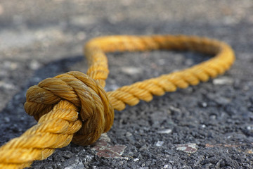 Fototapeta premium knot on a rope