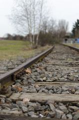 V&iacute;a de tren abandonada