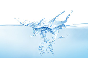 water, Water splash,water splash isolated on white background,