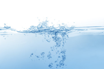 water, Water splash,water splash isolated on white background,