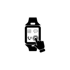Smart Watch Touch Screen icon. Element of touch screen technology icon. Premium quality graphic design icon. Signs and symbols collection icon for websites