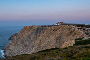 Fototapeta na wymiar Cliffs during sunset