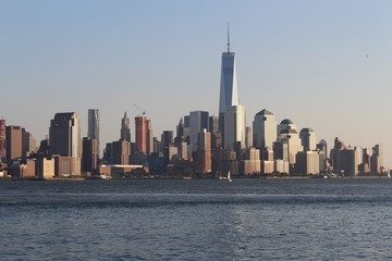 skyline of new york city