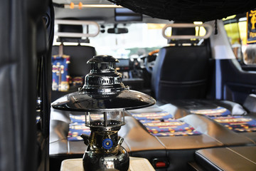 キャンピングカーの室内