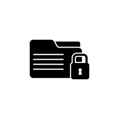 database, information icon. Element of gdpr icon for mobile concept and web apps.Detailed database, information icon can be used for web and mobile