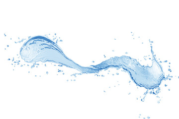 Obraz premium Water,water splash isolated on white background