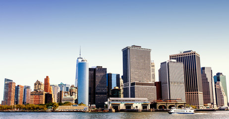 Fototapeta premium new york city skyline
