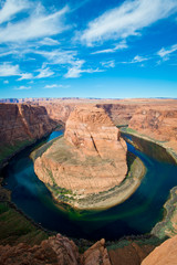 horseshoe bend in Colorado 