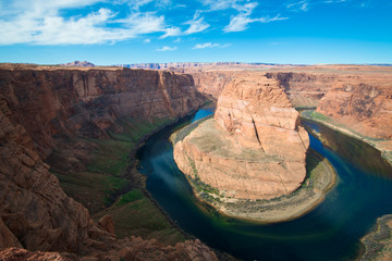 horseshoe bend in Colorado 