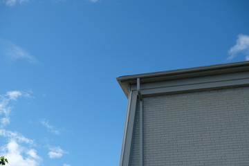 facade of modern building