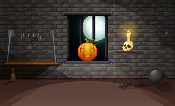 Decoration house of halloween