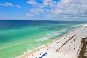 Door stickers Clearwater Beach, Florida Aerial View of Destin, Florida, USA