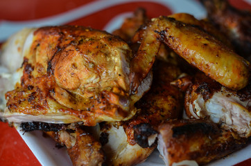 Roasted chicken