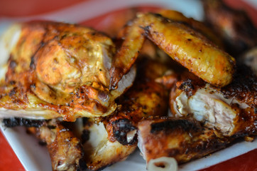 Roasted chicken