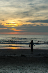 Beach sunrise