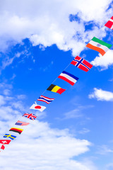 Ten thousand national flags/万国旗