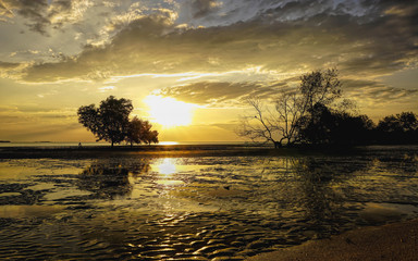 Karumba Australia in the sunset