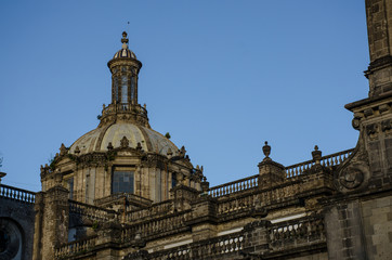 Fototapeta na wymiar Mexico city cathedral