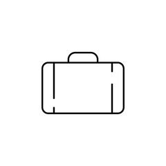 bag, brief case icon. Element of Christmas for mobile concept and web apps illustration. Thin line icon for website design and development, app development. Premium icon