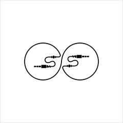 Audio Cable Icon, Plug Wire