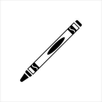 Crayon Icon, Drawing Crayon