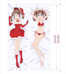 Dakimakura - Japanese body pillow for hugging