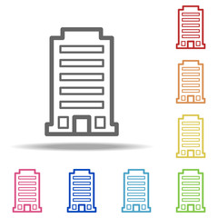 residential building icon. Elements of Buildings in multi colored icons. Simple icon for websites, web design, mobile app, info graphics