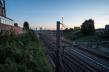 An railway station