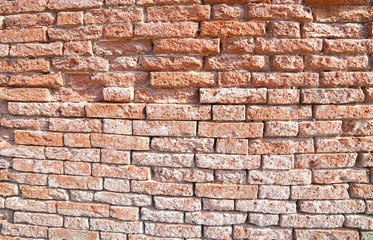 brick wall of old in an old House