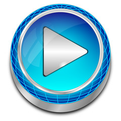 Play Button - 3D illustration