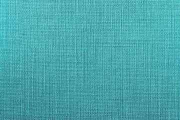 Close up of blue fabric texture.
