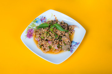 delicious thai food, Lab-Moo